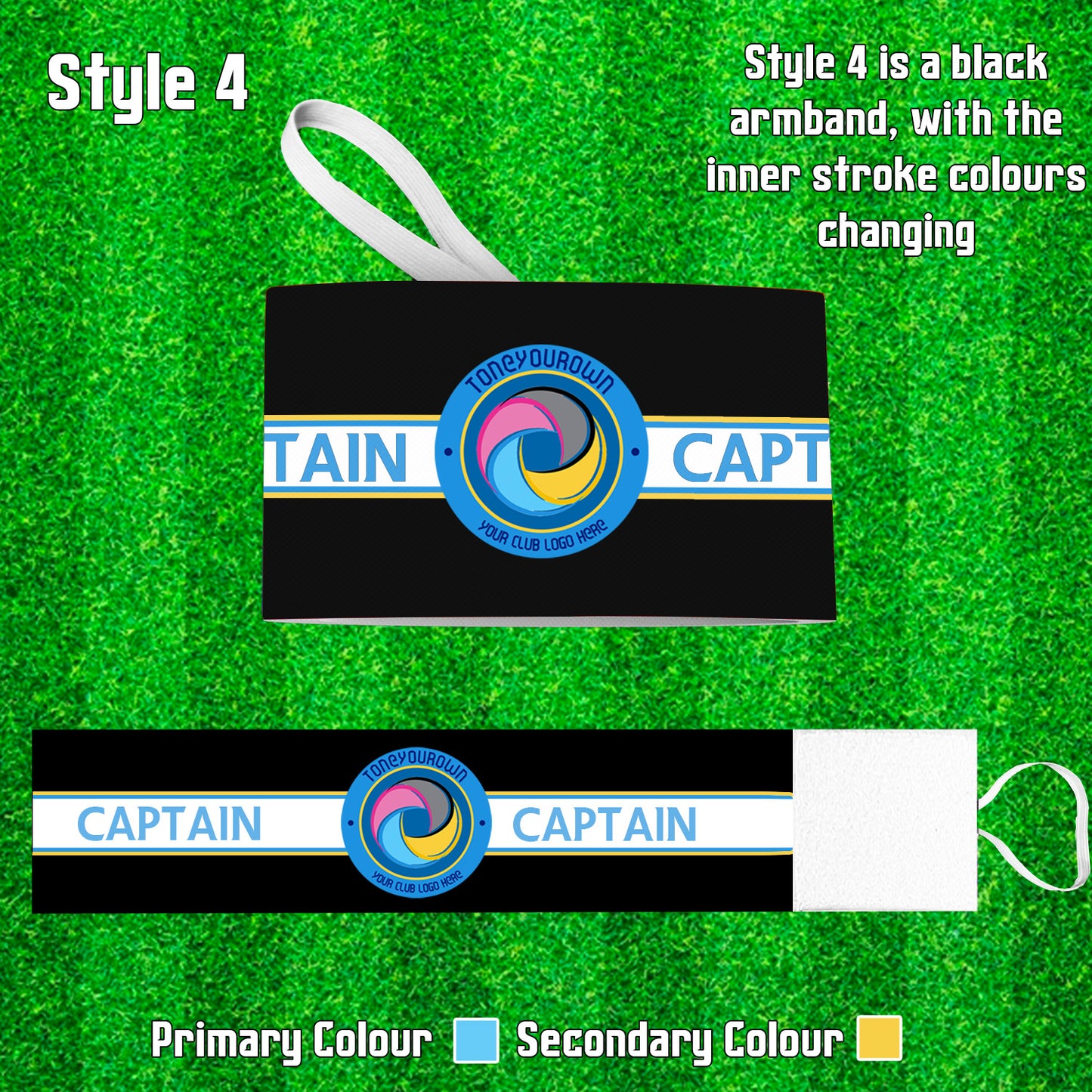 Personalised Captains Armband