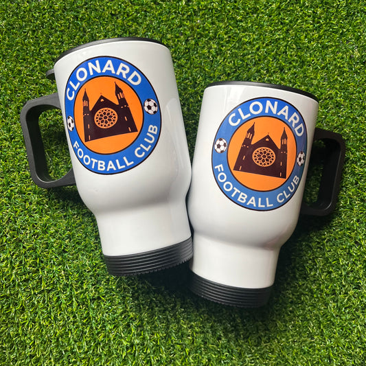 14oz Stainless Steel Coffee Mug - white