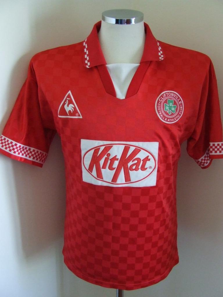 Cliftonville FC 1996-97 Home Kit Coaster