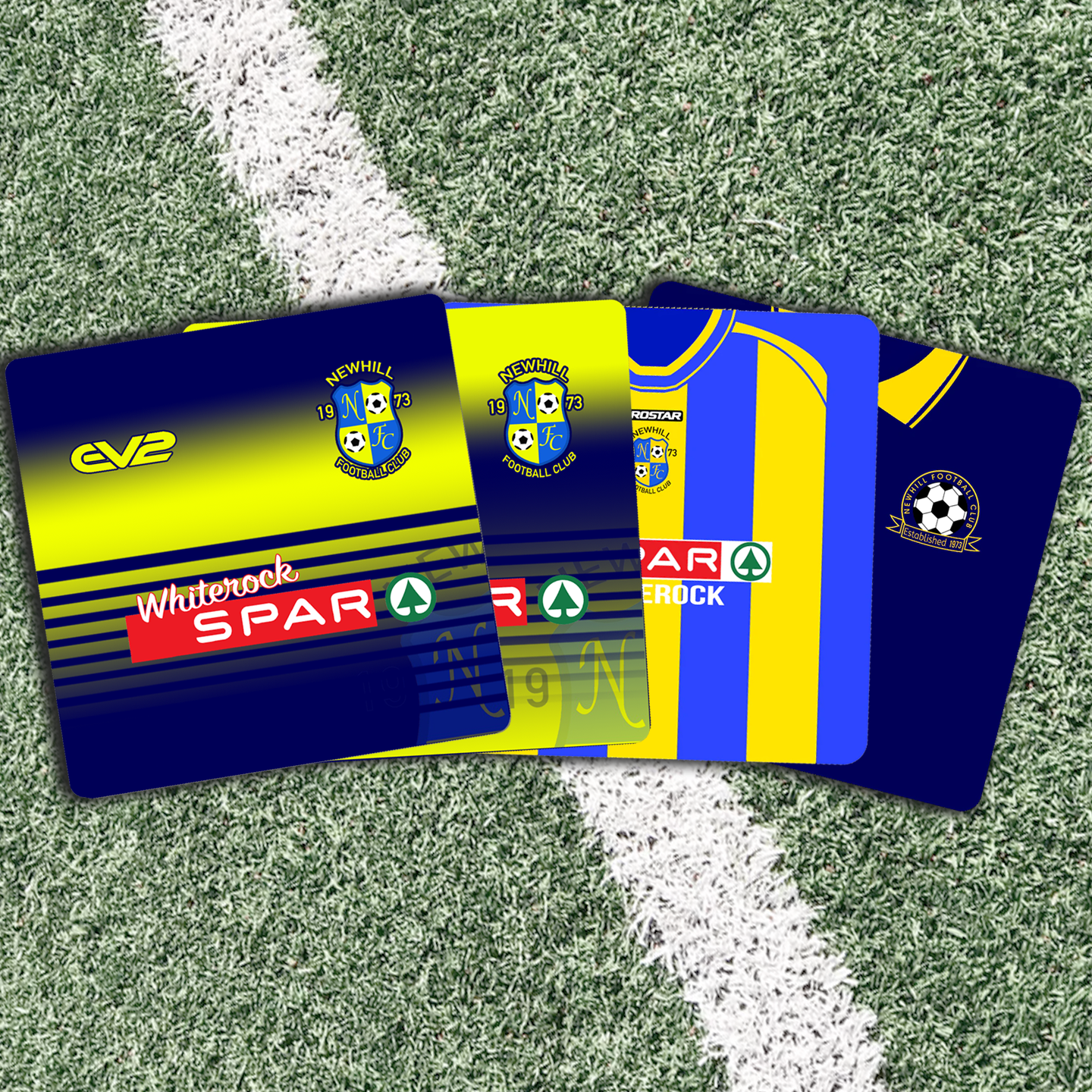 Newhill FC Coasters - Set of four