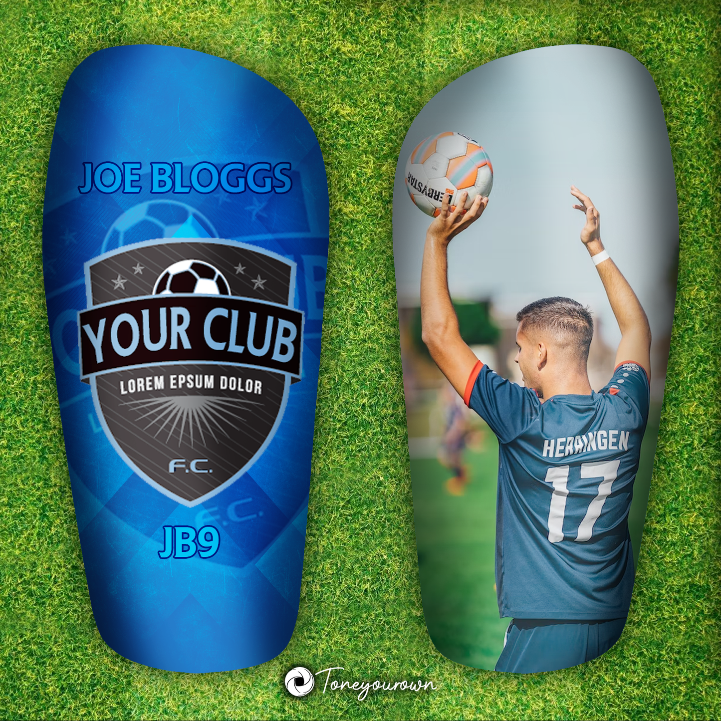 Personalised Shinpads